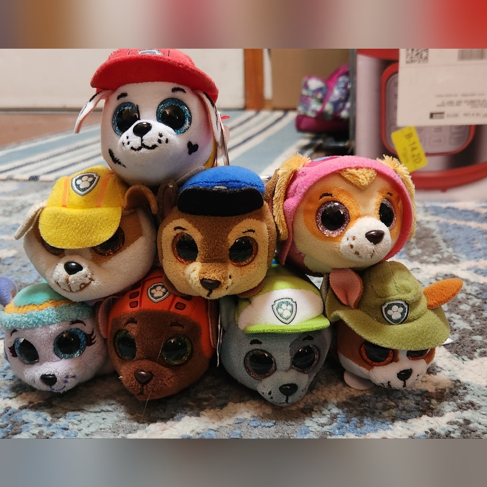 Paw Patrol Beanie Baby set